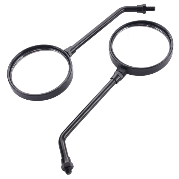 MTX Universal mirror set black round 10mm (standard thread) pair (mru032)